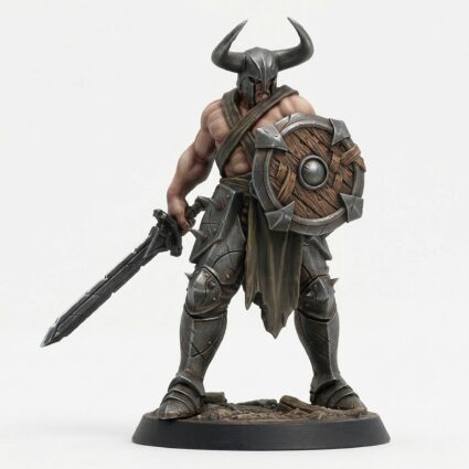 Unchainedsoldier Ranger Swordblock Ranger - Painted 3D Printed Miniature