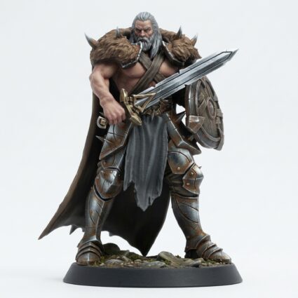 Unchainedsoldier Ranger Swordbreathe Ranger - Painted 3D Printed Miniature