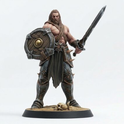 Unchainedsoldier Ranger Swordguard - Painted 3D Printed Miniature