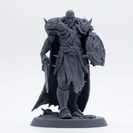 Unchainedsoldier Ranger Swordwalk Ranger - Gray Resin 3D Printed Miniature