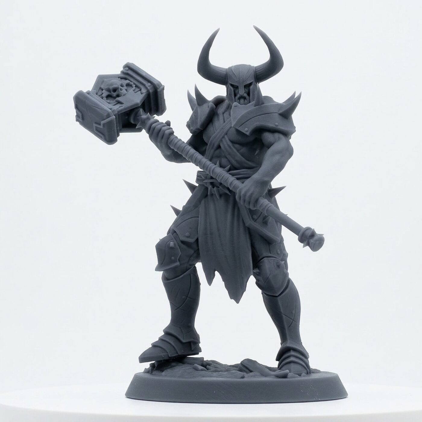 Readyhammer Ranger - Gray Resin 3D Printed Miniature