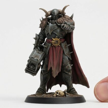 Unchainedsoldier Warrior Bighammertaunt - Painted 3D Printed Miniature