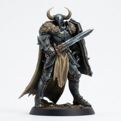 Swordbreathe Warrior - Painted 3D Printed Miniature