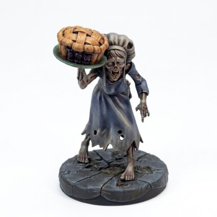 Undead Baker - Painted 3D Printed Miniature