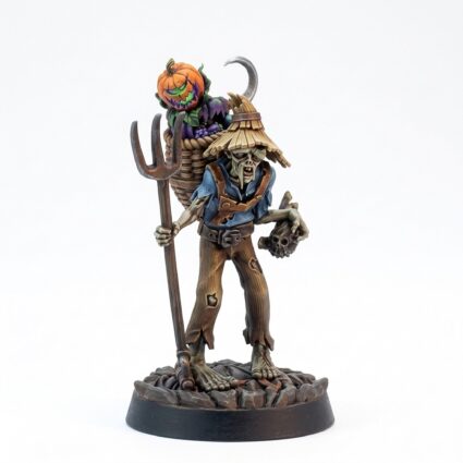 Undead Peasant - Painted 3D Printed Miniature