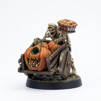 Undead Wagoner - Painted 3D Printed Miniature