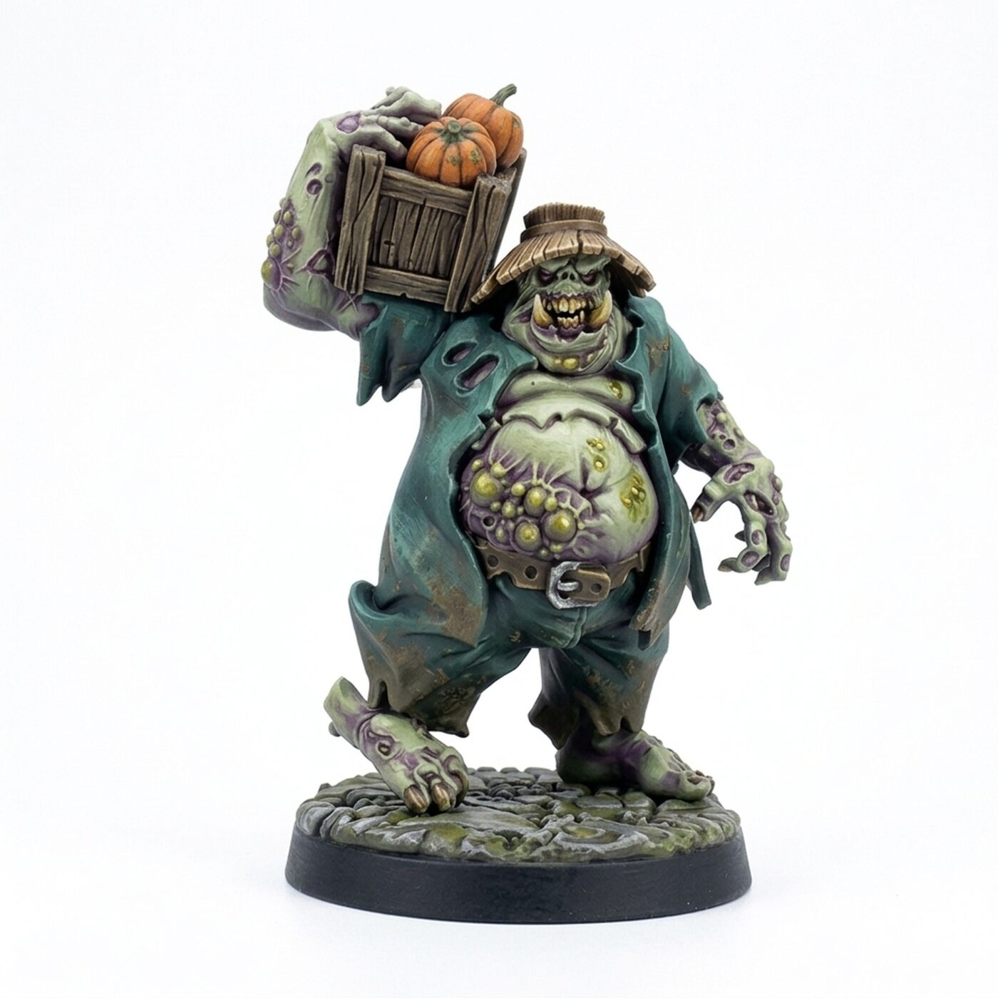 Undead Worker - Painted 3D Printed Miniature