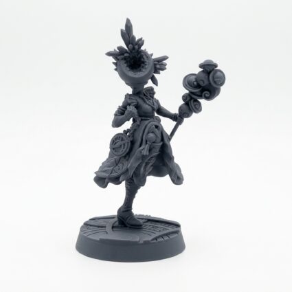 Vahista Dimensional Sage - Gray Resin 3D Printed Miniature