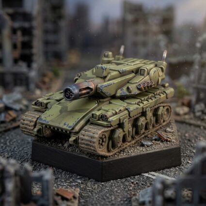 Veddi V H Painted Mech Miniature