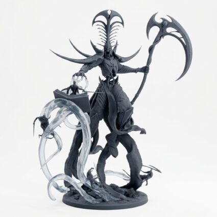 Velkaranthefallen - Gray Resin 3D Printed Miniature