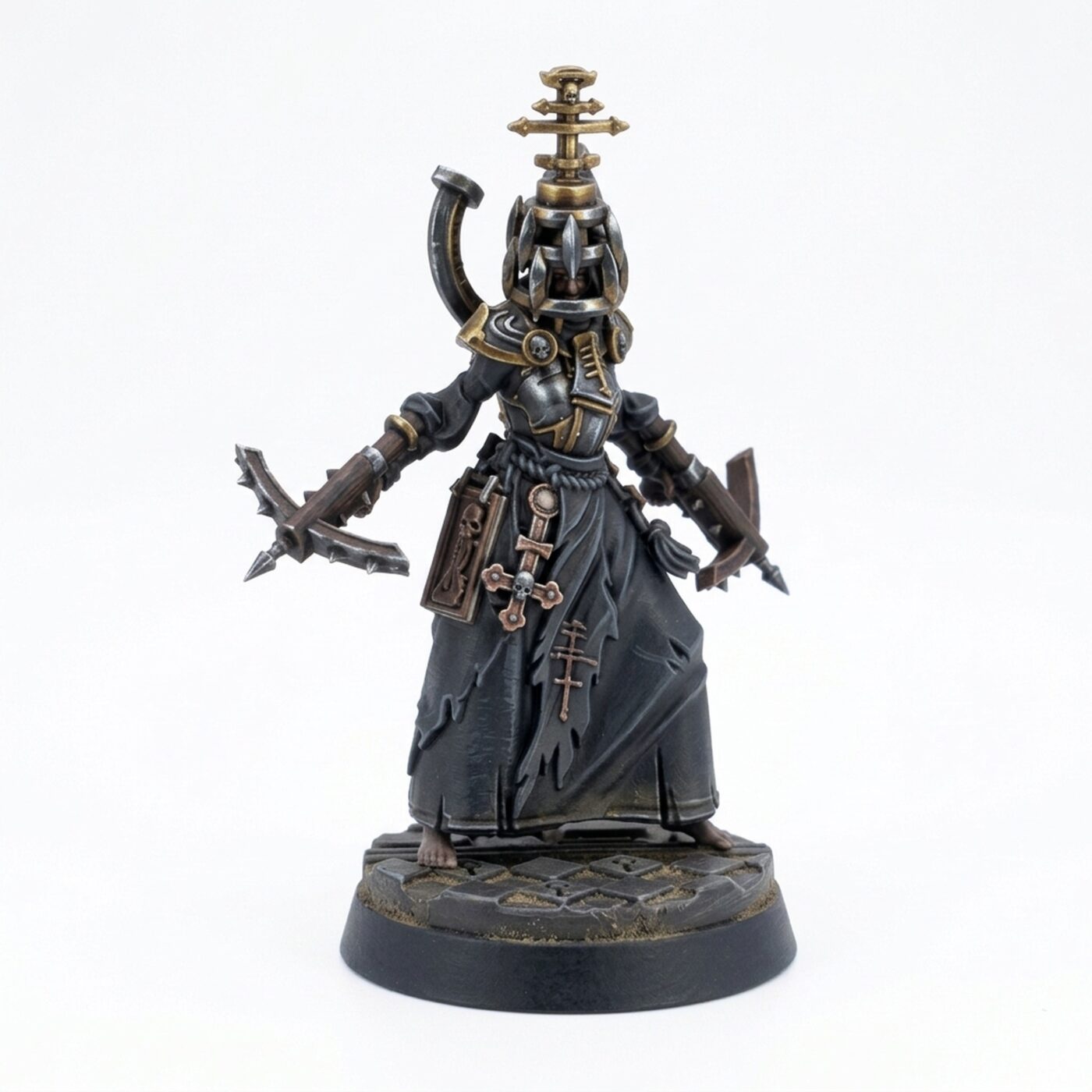 Vile Nun H - Painted 3D Printed Miniature