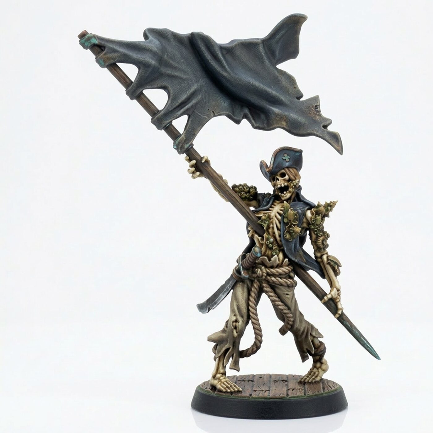 Voiceless Pirate B - Painted 3D Printed Miniature