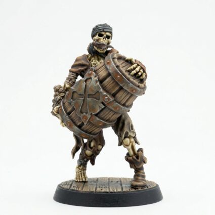 Voiceless Pirate E - Painted 3D Printed Miniature