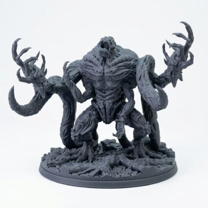 Void Ripper B - Gray Resin 3D Printed Miniature