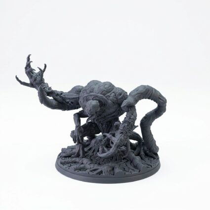 Void Ripper C - Gray Resin 3D Printed Miniature