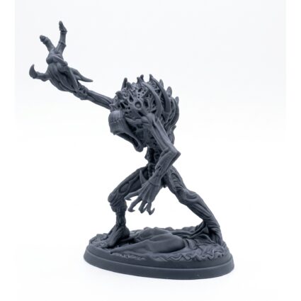 Voidfearmonger A - Gray Resin 3D Printed Miniature