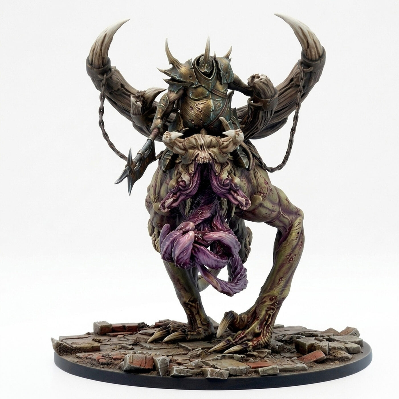 Vorathe Run Mount - Painted 3D Printed Miniature