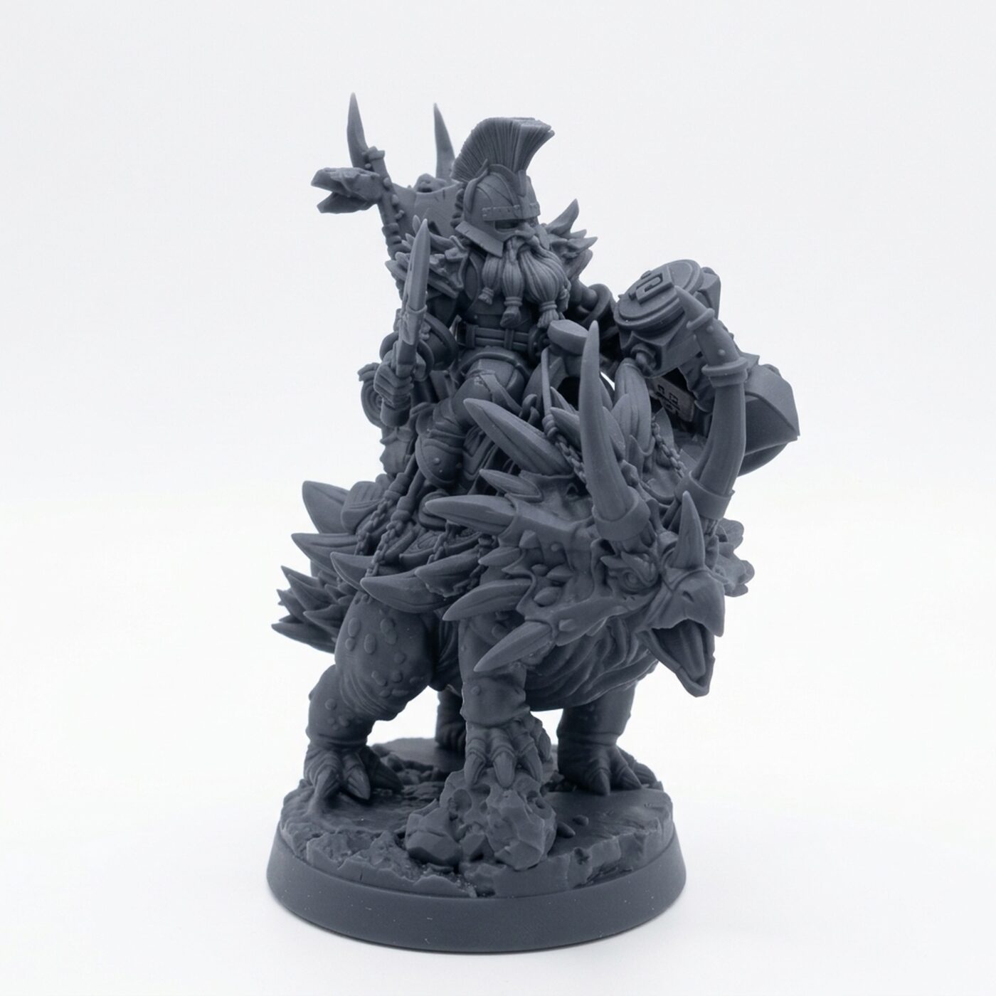 Vulcan Eques A - Gray Resin 3D Printed Miniature