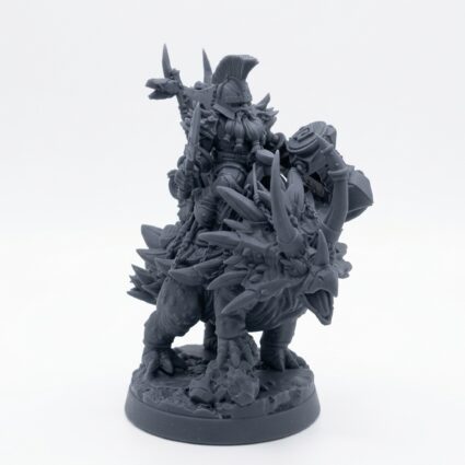 Vulcan Eques A - Gray Resin 3D Printed Miniature