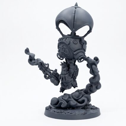 Vulcan Solvars A - Gray Resin 3D Printed Miniature