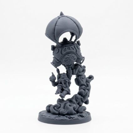 Vulcan Solvars B - Gray Resin 3D Printed Miniature