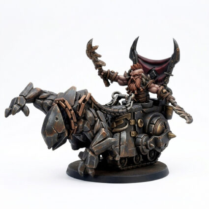 Vulcanic Carriage A - Painted 3D Printed Miniature