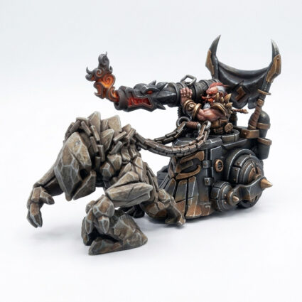 Vulcanic Carriage C - Painted 3D Printed Miniature