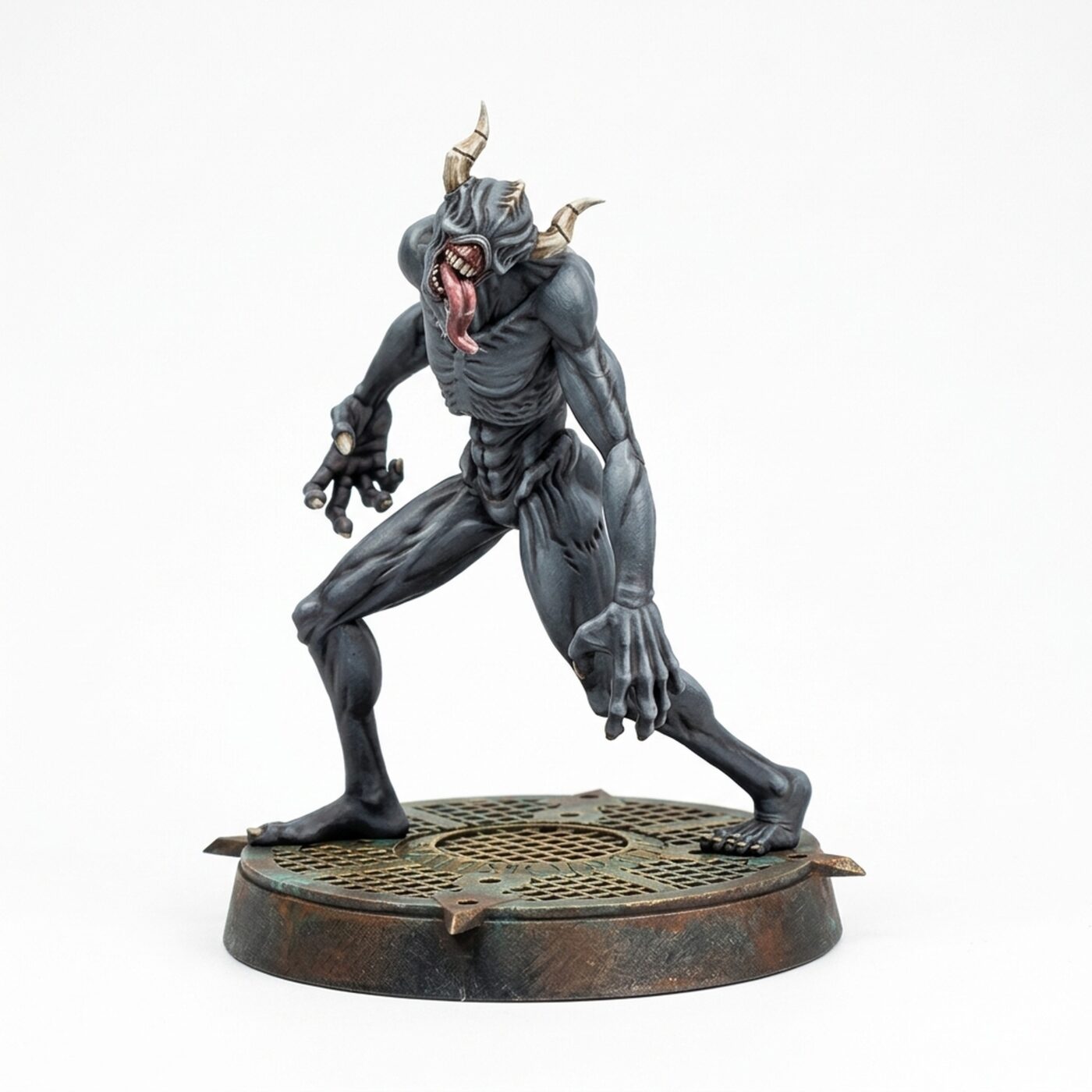 Walking Demon - Painted 3D Printed Miniature