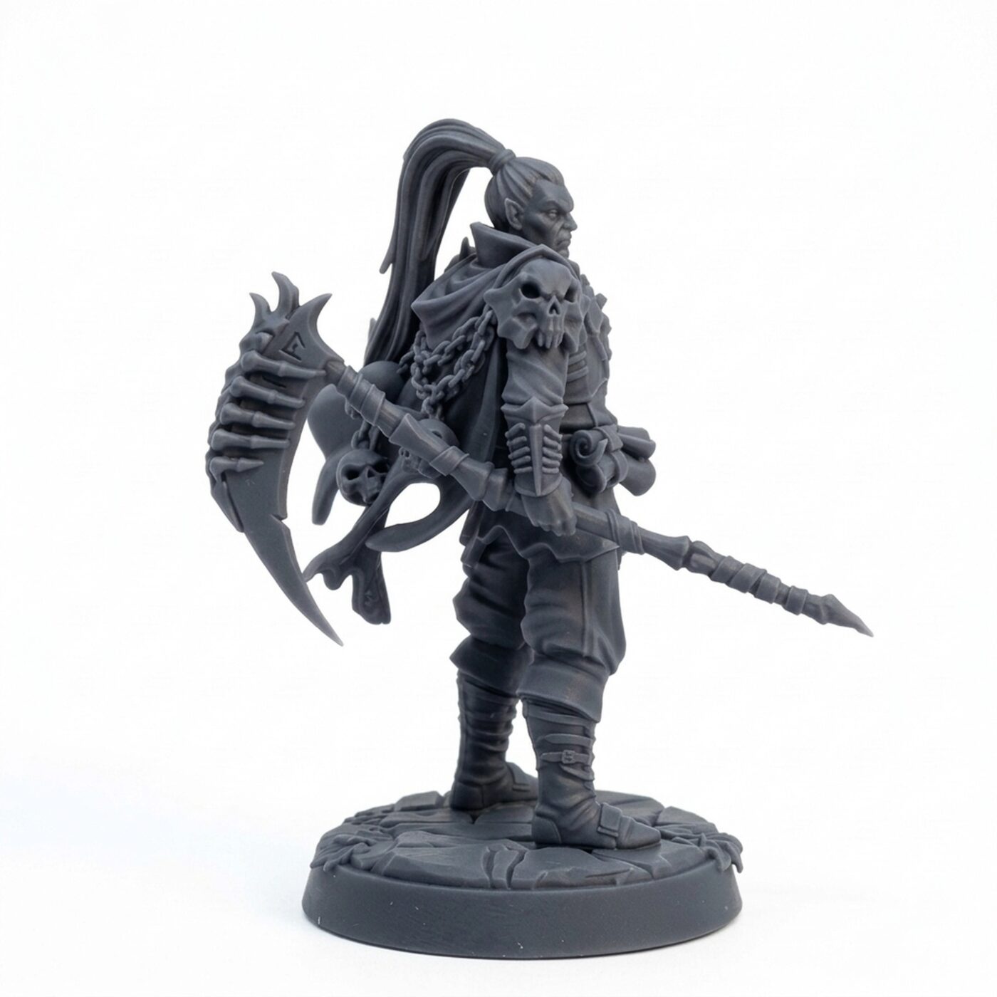 Warlock Scythe Gripping