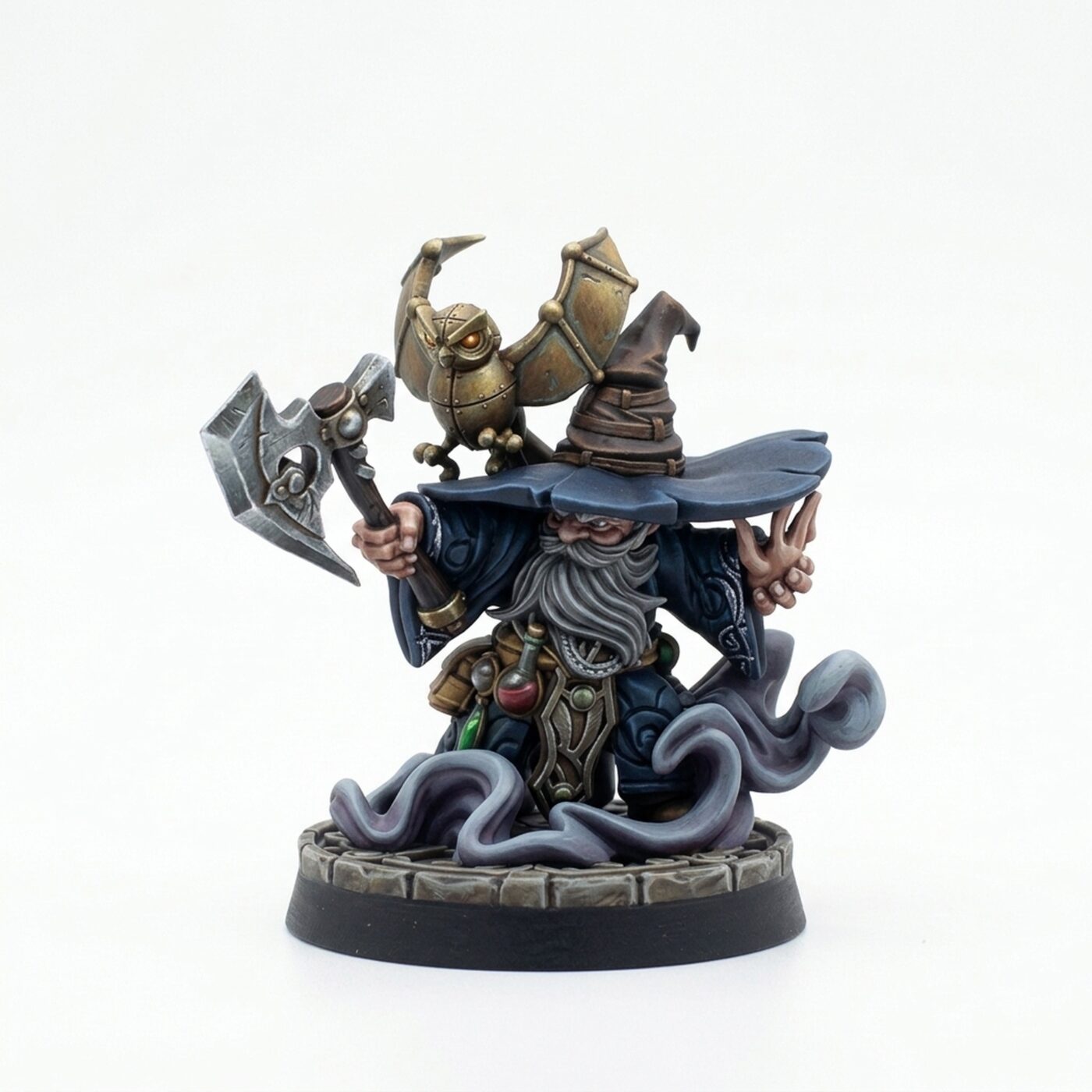 Warmonger Orik Ahurmazd - Painted 3D Printed Miniature