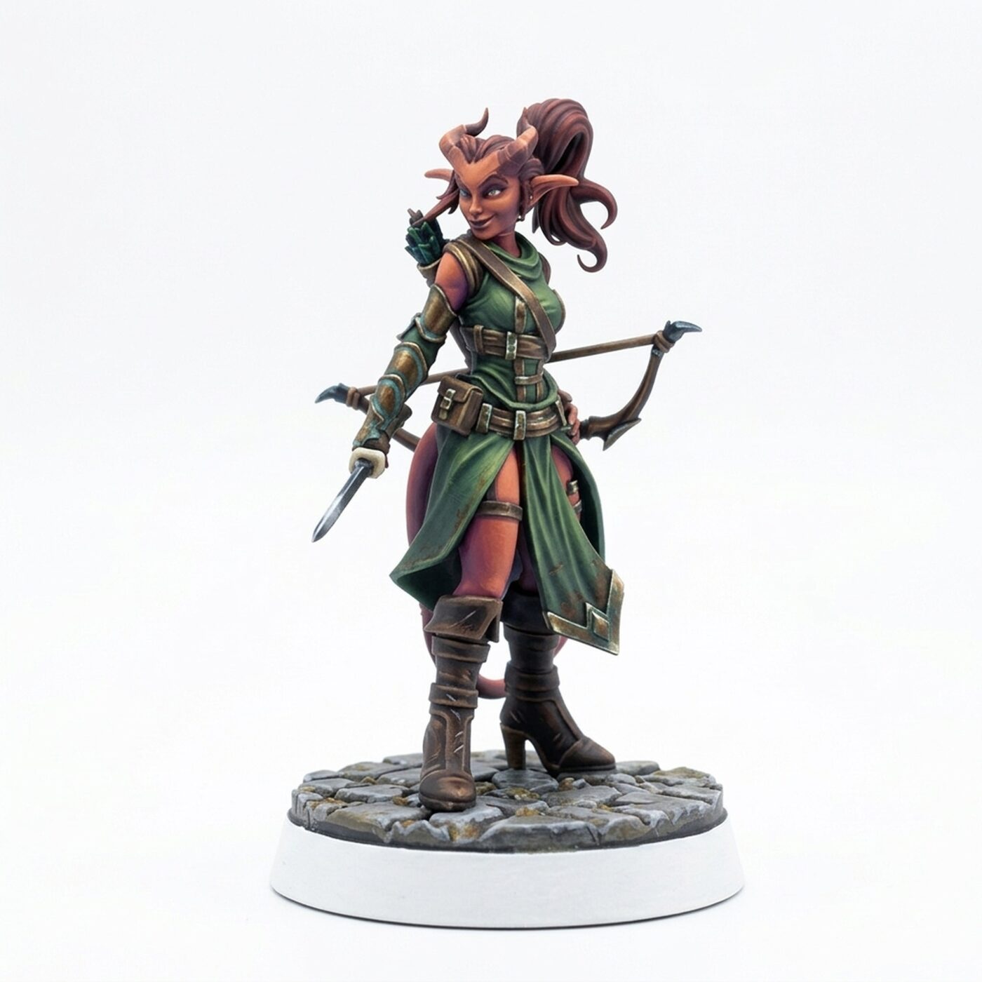 Watching Still - Painted 3D Printed Miniature