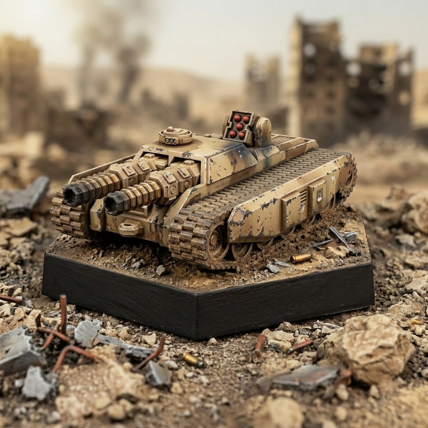 Weapon Carrier Tracked AC 20 - USe Mechs Painted Mech Miniature