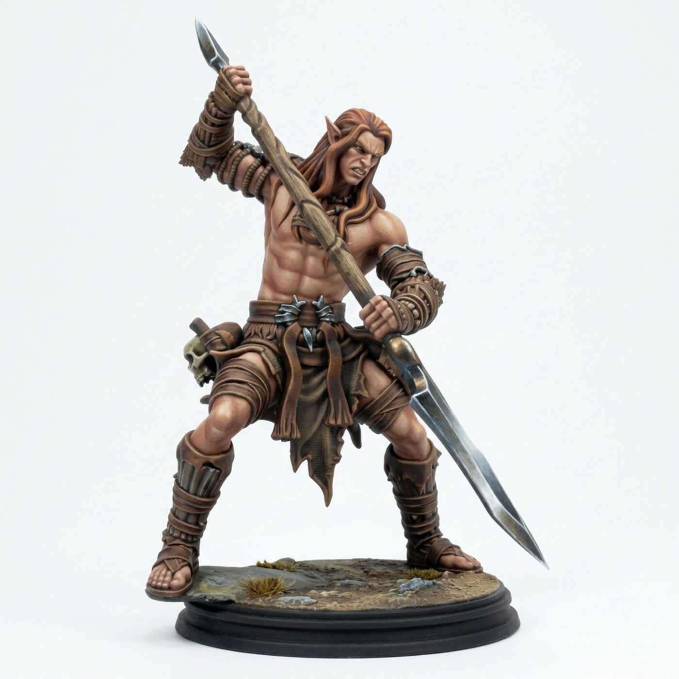 Whisperwood Guardian C - Painted 3D Printed Miniature
