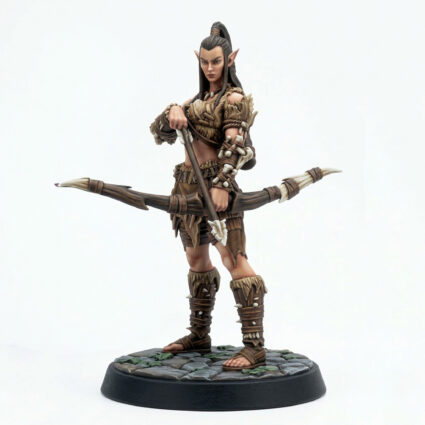 Whisperwood Ranger A - Painted 3D Printed Miniature