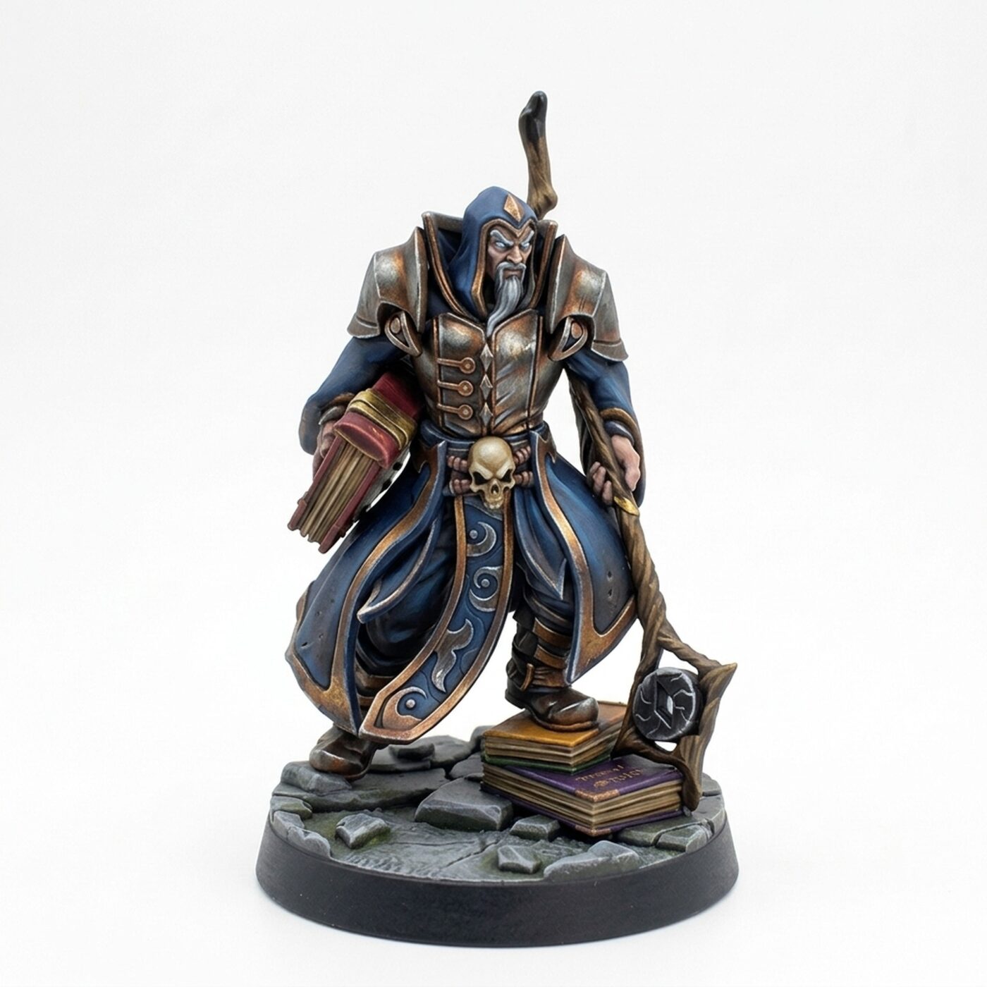 Wizard - Painted 3D Printed Miniature