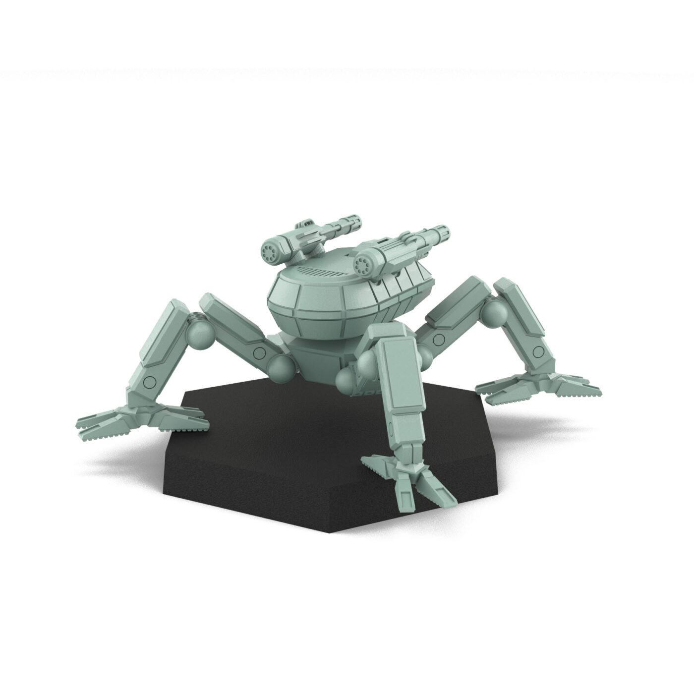 Wolf Spider Quad Mech Miniature
