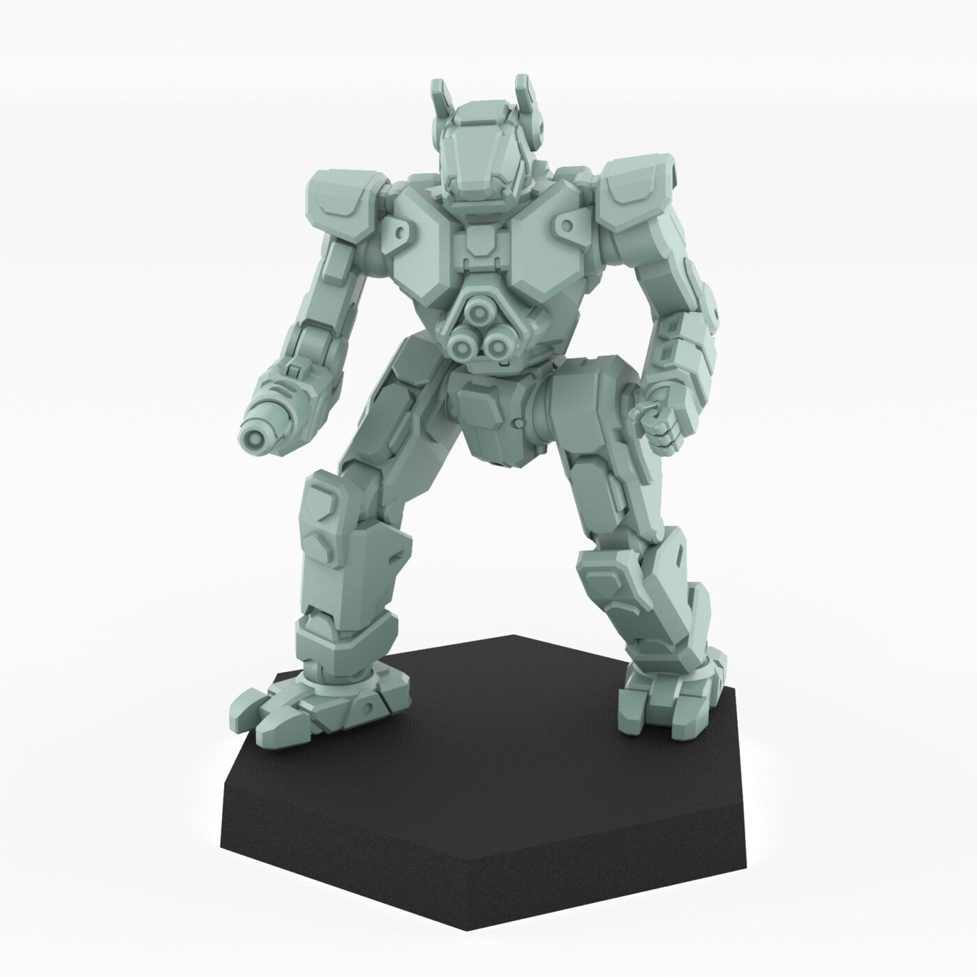 Wolfhound C 3D Printed Mech Miniature