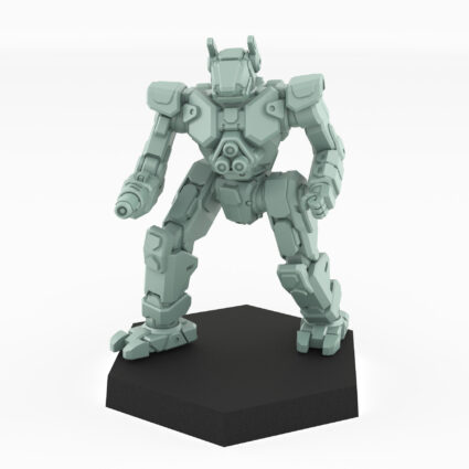 Wolfhound C 3D Printed Mech Miniature