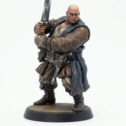 Wondersea Pirate D - Painted 3D Printed Miniature