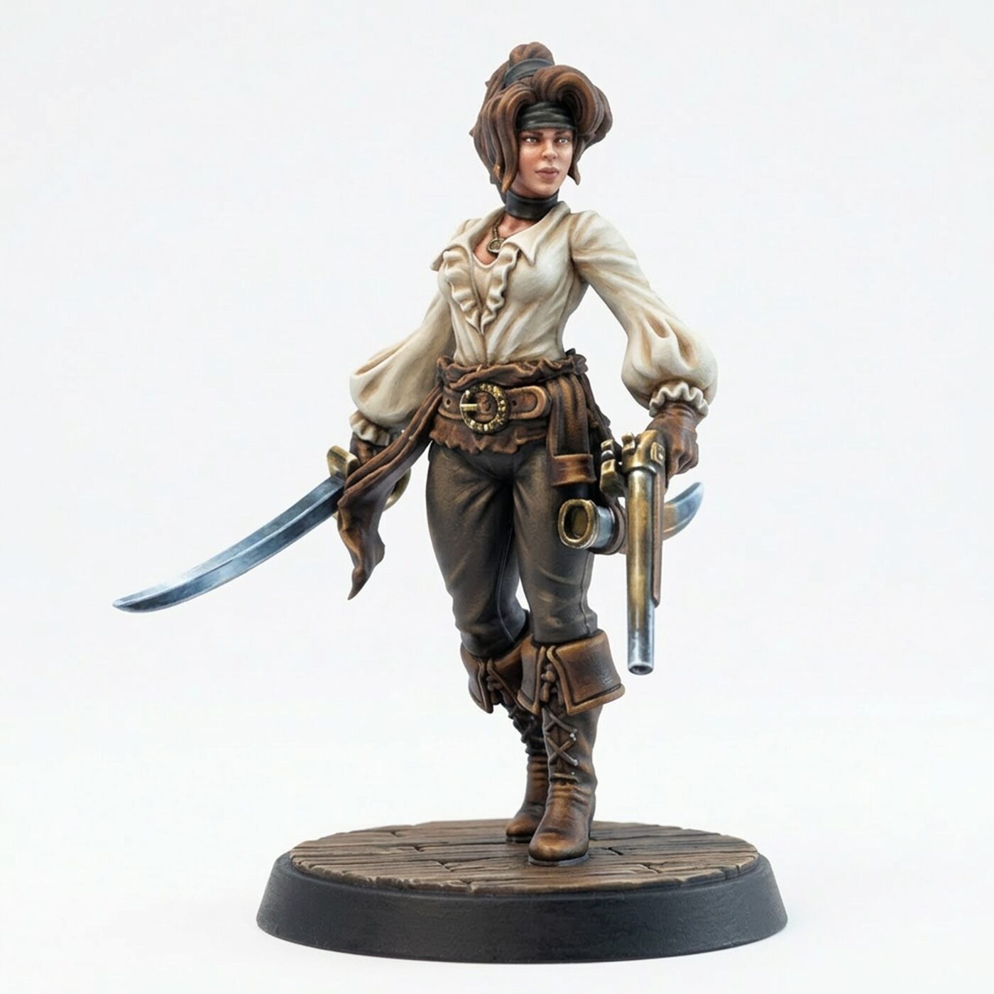 Wondersea Pirate E - Painted 3D Printed Miniature