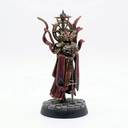 Wrathful Abbess - Painted 3D Printed Miniature