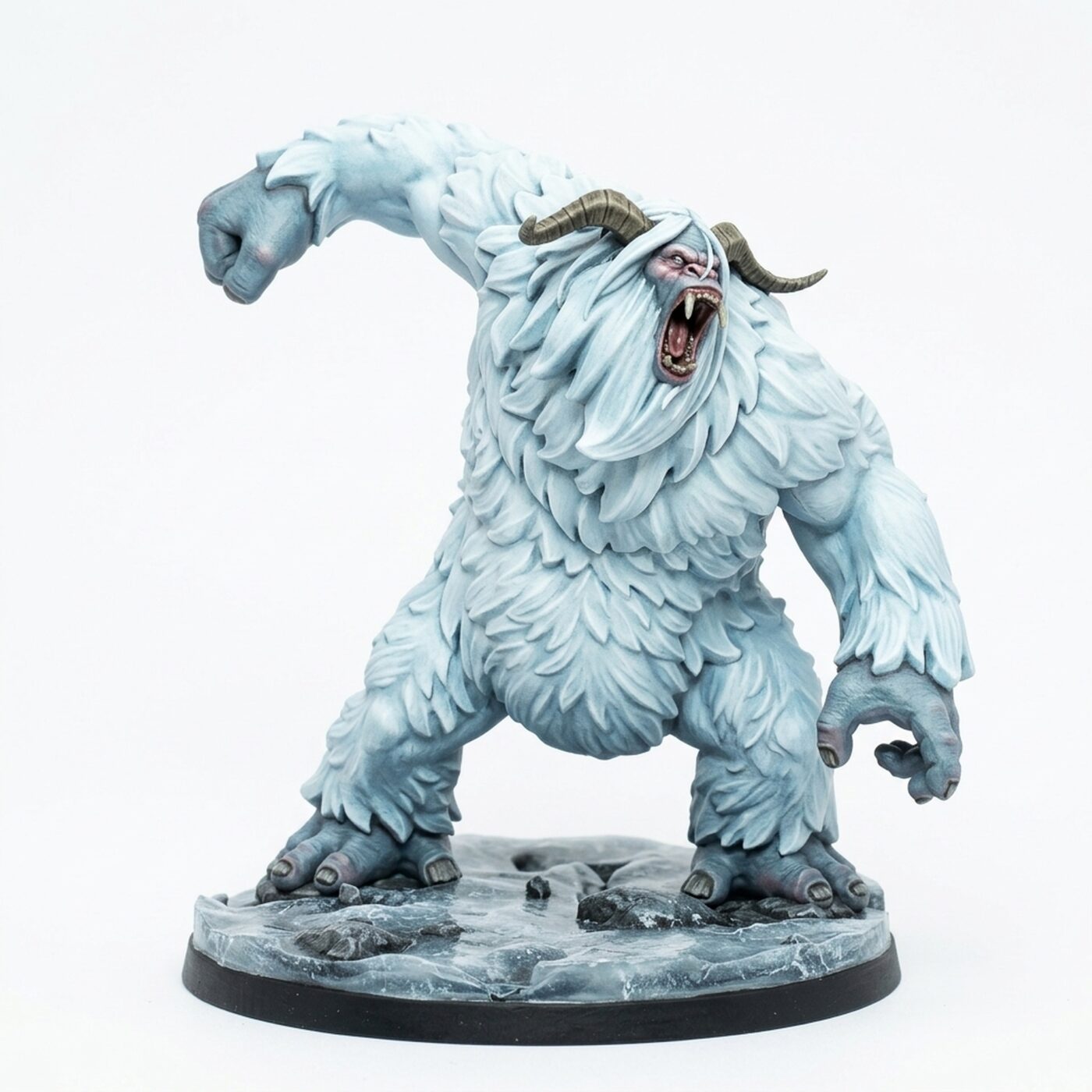 Yeti - Painted 3D Printed Miniature