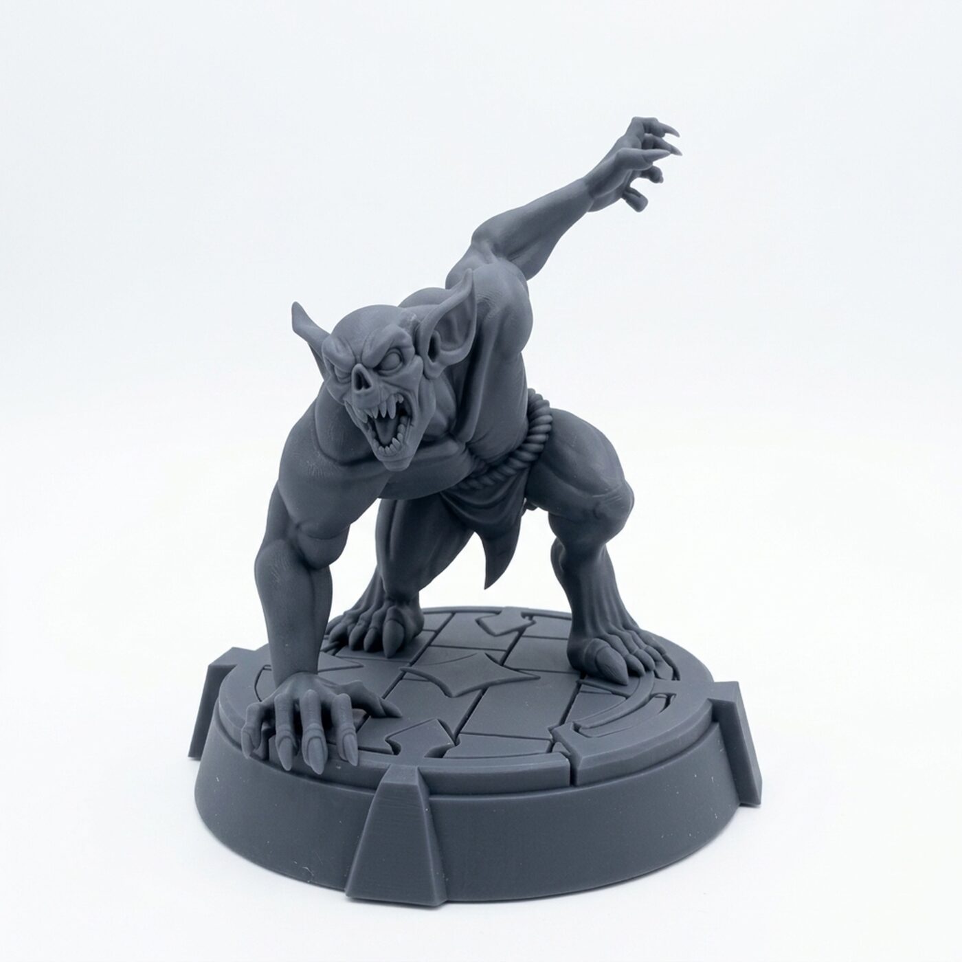 Yorak Bloodseeker - Gray Resin 3D Printed Miniature