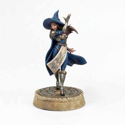 Zephyra Walking - Painted 3D Printed Miniature