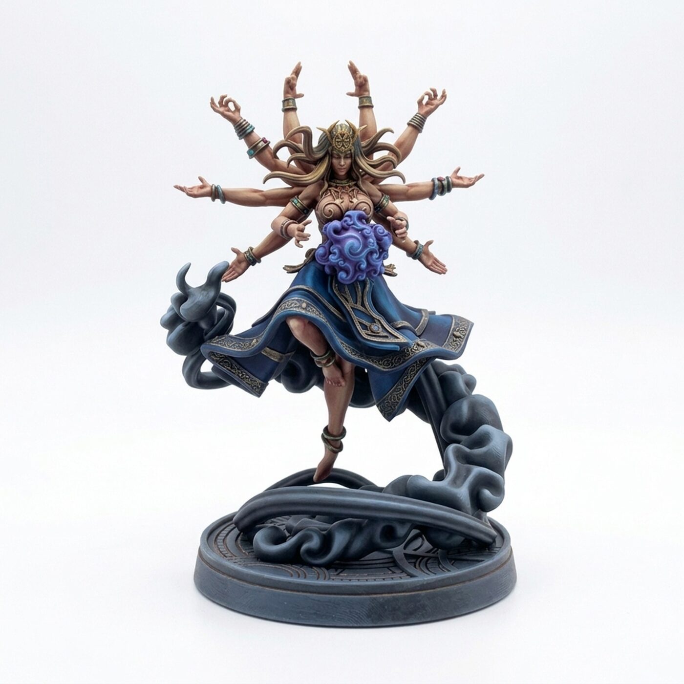 Zirsa Vohuu The Incarnate - Painted 3D Printed Miniature