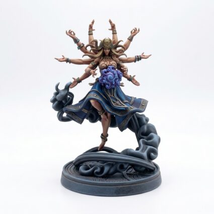 Zirsa Vohuu The Incarnate - Painted 3D Printed Miniature