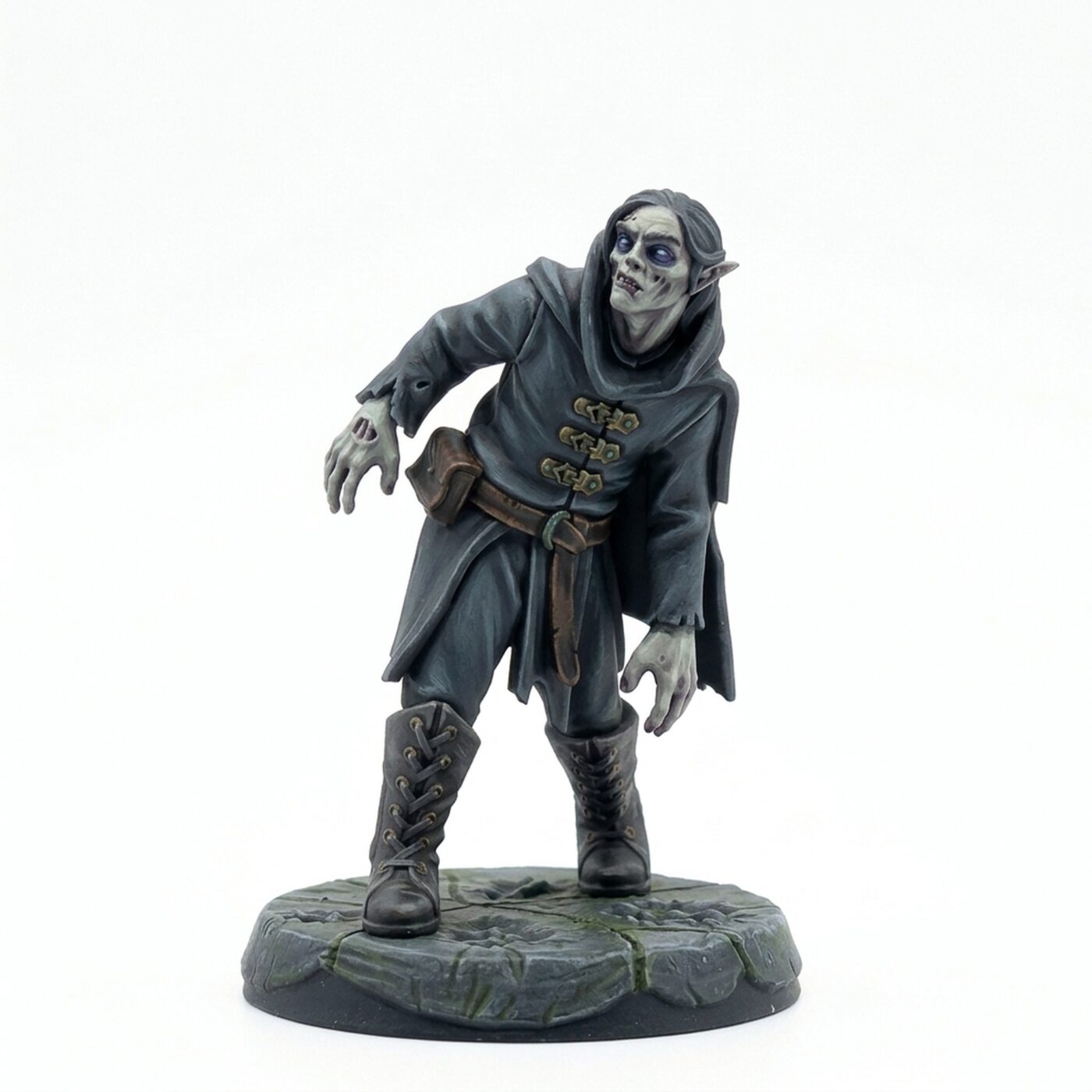 Zombie Elf - Painted 3D Printed Miniature