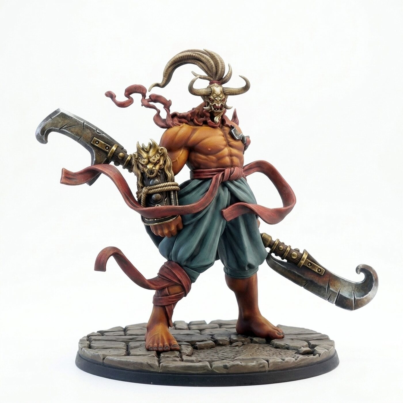 Oni War Tyrant - Painted 3D Printed Miniature